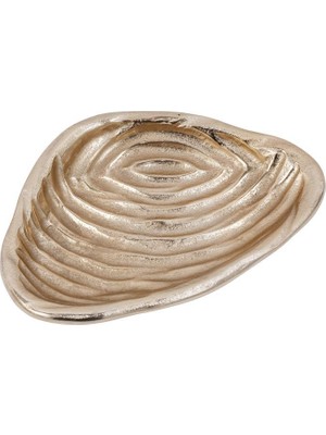 Vitale Izohips Gold Metal Dekoratif Tabak 23X32CM