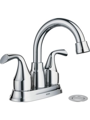 Moen Idora 4 In. Centerset 2-Handle Bathroom Faucet In Chrome