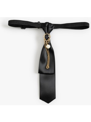 Koton Kravat Choker Kolye Broş Detaylı