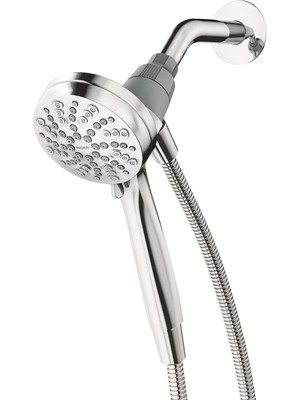 Moen Chrome Engage Magnetix 26100EP Altı Fonksiyonlu, Eko-Performans Manyetik Bağlantı Sistemli El Tipi, Metal Hortumlu Çıkarılabilir Duş Başlığı, Krom, 8.9 cm