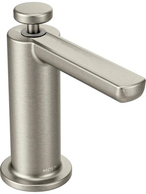 Moen S3947SRS Modern Deck Monte Edilmiş Sabunluk, Spot Resist Paslanmaz Çelik