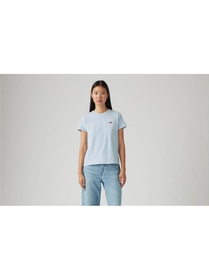 Levi's Levis Non Graphıc Tees Mavi Kadın T-Shirt A4917-0008