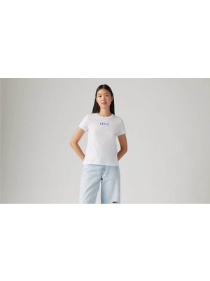 Levi's Levis Graphıc Tees Beyaz Kadın T-Shirt A2086-0378
