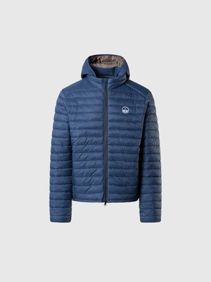North Sails Rüzgar Dirençli Kapüşpnlu Zephyr Erkek Şişme Mont