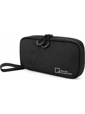Mega Çanta M 1037  Mega Bag Polyester Seyahat Tıraş/ Makyaj Çantası,  Organizatör Siyah