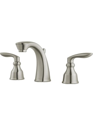 Pfisterer Pfister LG49CB1K Avalon Iki Saplı 20 cm Geniş Banyo Bataryası Fırçalanmış Nikel Içinde, Su Verimli Model