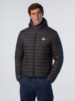 North Sails Rüzgar Dirençli Kapüşpnlu Zephyr Erkek Şişme Mont
