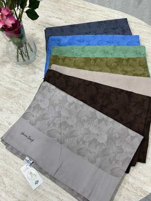 Harem Scarf Gold Derin Şal Açık Vizon