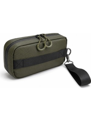Mega Çanta M 1037  Mega Bag Polyester Seyahat Tıraş/ Makyaj Çantası,  Organizatör Haki