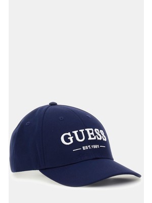 Guess Baseball Unısex Şapka AM9609POL01-BLN