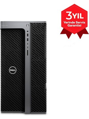 Dell Precision T7960 W7-3465X 256GB 1 Tb SSD  Rtx Pro 4500  256 Bit Gddr7 32 GB Windows Pro 11 Işistasyonu