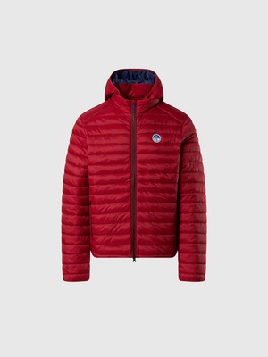 North Sails Rüzgar Dirençli Kapüşpnlu Zephyr Erkek Şişme Mont