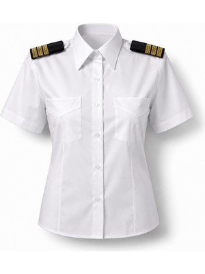 Pilot Gömlek Kısa Kollu Kadın