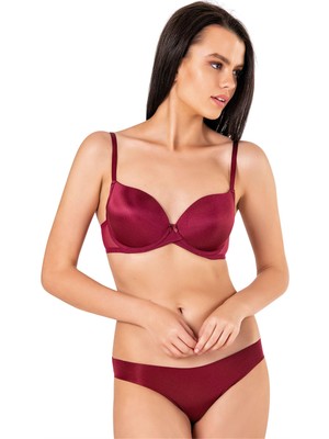 Obje Kadın Bordo Basic Sütyen