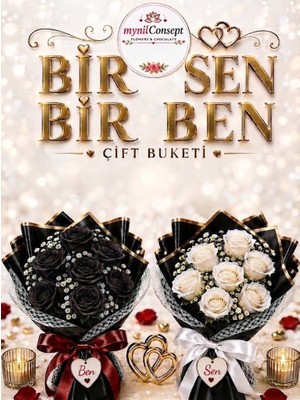 Mynil "ben & Sen" Çift Buketi 2