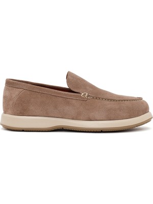 Derimod Erkek Vizon Süet Deri Loafer 26SFD765910