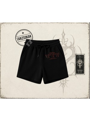 Tarzsokak Unisex Cherie Unisex Şort Beyaz