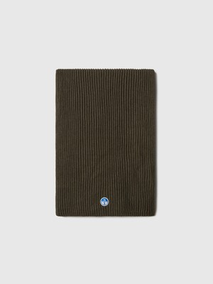 North Sails Logolu Yünlü Erkek Atkı
