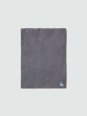 North Sails Logolu Yünlü Erkek Atkı