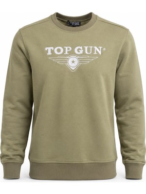 Top Gun Nakıslı Sweat Hakı