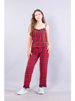 Mckanzie 13926 Ip Askılı Uzun Alt Pijama Takımı