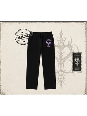 Tarzsokak Unisex Emotions Unisex Baggy Eşofman Altı Beyaz