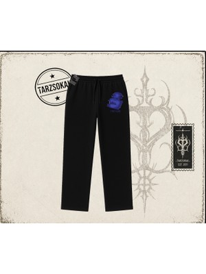 Tarzsokak Unisex First Class Unisex Baggy Eşofman Altı Beyaz