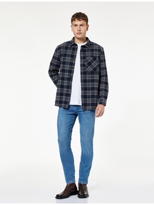 Koton Normal Bel Pamuklu Cepli Slim Fit Jean Pantolon - Brad Jean