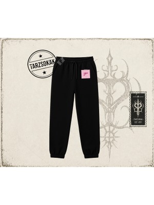 Tarzsokak Unisex Gang Gang Unisex Jogger Eşofman Altı Beyaz
