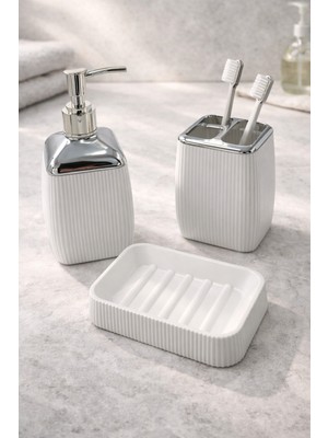 Belirtilmemiş Akrilik 3'lü Banyo Takımı