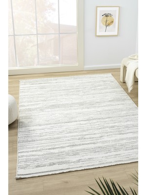 Vitali Home Viola Beyaz Gri Salon Oturma Odası Çocuk Odası Yatak Odası Halısı VIO309