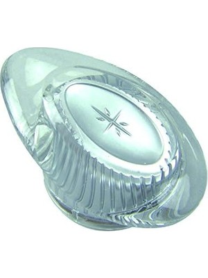 Marsilyan Revify 88379 SB-170 Tek Kulp, Vadi Mutfağı, Lavabo ve Küvet ve Duş Bataryaları ile Kullanım Için, Akrilik, 2-7/8" G x 1-3/4" Taban, Şeffaf