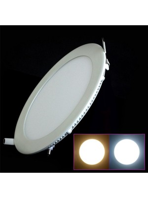 Horoz Slım 6W LED Panel Yuvarlak Günışığı Renk 3000K Özellikli Aydınlatma