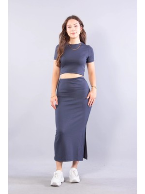 Mckanzie 6148 Crop Üst Etek Takım