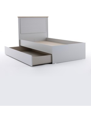 Sarmobi Taiga Yavru Karyola 90*190 Y:27 G:200 D:96 / Buz Gri