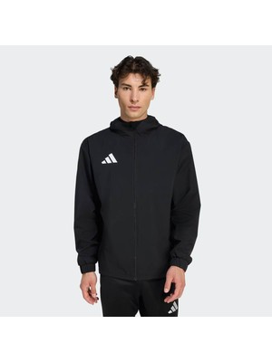 Adidas  ENT26 Aw Jkt Siyah - Beyaz Erkek Ceket JZ9101