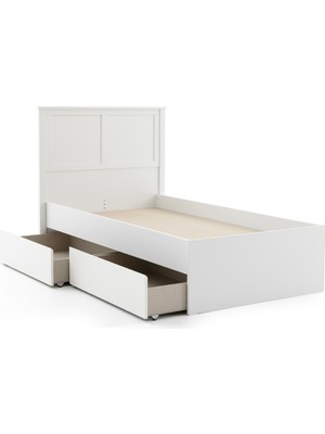 Sarmobi Terra Karyola Çekmece Modülü Y:27 D:64 G:100 / Beyaz 2 Adet