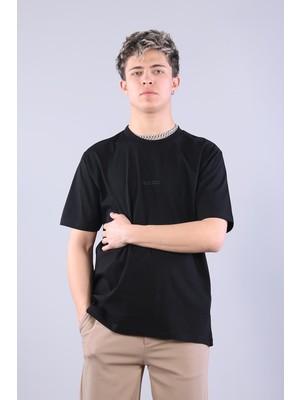 Mckanzie 2271 Baskı 3 O yaka 24*1 Süprem Oversize T-shirt