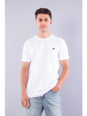 Mckanzie 8342 Modal Overdo Yazılı O Yaka T-shirt