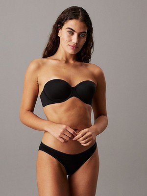 Calvin Klein Kadın Marka Logolu Şık Tasarımlı Günlük Kullanıma Uygun Siyah Sütyen