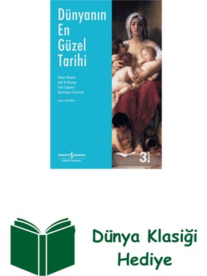 İş Bankası Kültür Yayınları Dünyanın En Güzel Tarihi + Dünya Klasiği Hediye