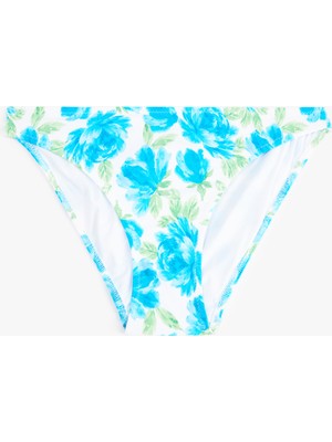 Koton Çiçekli Bikini Altı
