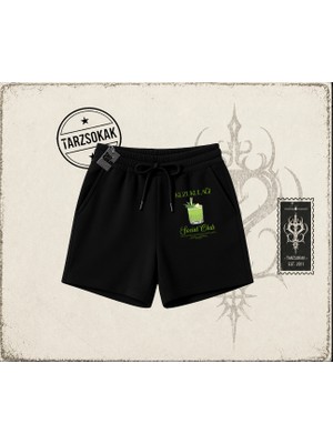 Tarzsokak Unisex Kuzu Kulağı Unisex Şort Beyaz