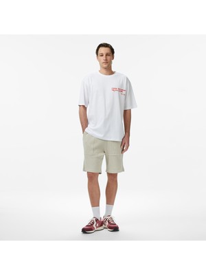 United4 Unıted4 Regular Fit Erkek Krem Şort