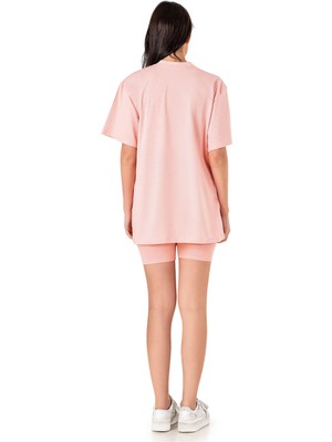 Obje Kadın Somon Oversize T-shirt