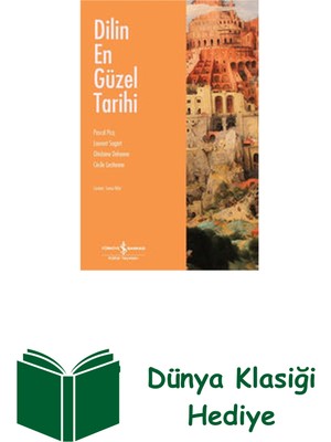 İş Bankası Kültür Yayınları Dilin En Güzel Tarihi + Dünya Klasiği Hediye