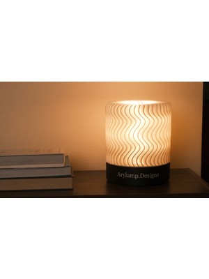 Arylamp Designs Modern Wave Lamp