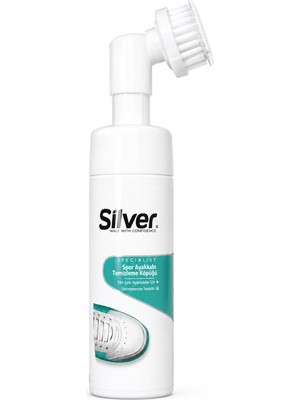 Silver Spor Ayakkabı Temizleme Köpüğü 150 ml Fırçalı Sneaker Temizleyici