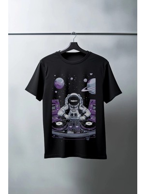 İlk El Grup Unisex Oversize 24/1 Penye Dtf Baskılı Tişört - DTF109