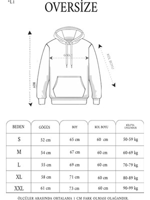 İlk El Grup Kadın Kapüşonlu Kanguru Cepli 3 Iplik Pamuklu Oversize Hoodie Sweatshirt - Füme